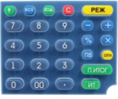 Клавиатура резиновая ККМ-180